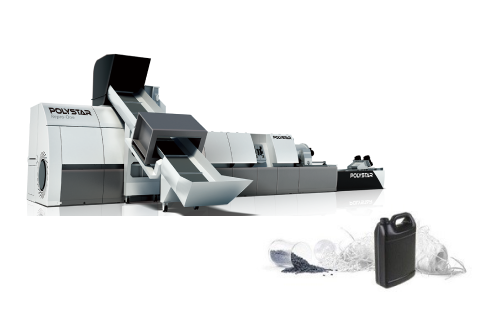 Shredder Integrated Recycling Machine